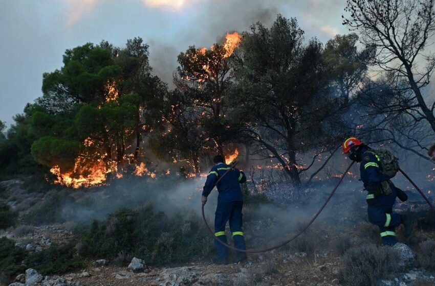  Πολύ υψηλός κίνδυνος πυρκαγιάς την Παρασκευή 17 Ιουλίου – Οι περιοχές σε κατηγορία κινδύνου 4